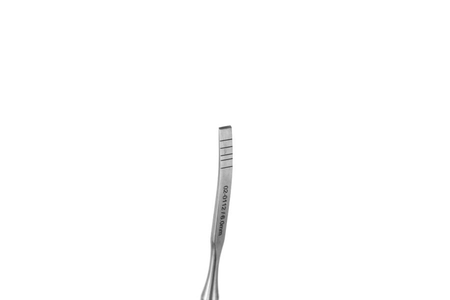 Bone Chisel 6.0mm ,Curved  - SS WHITE