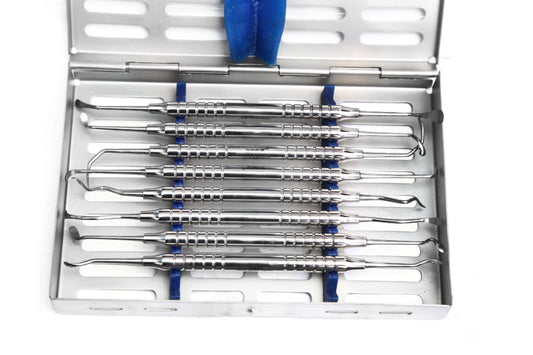 Sinus Lifting Instruments kit 8-Pcs Set-SS WHITE