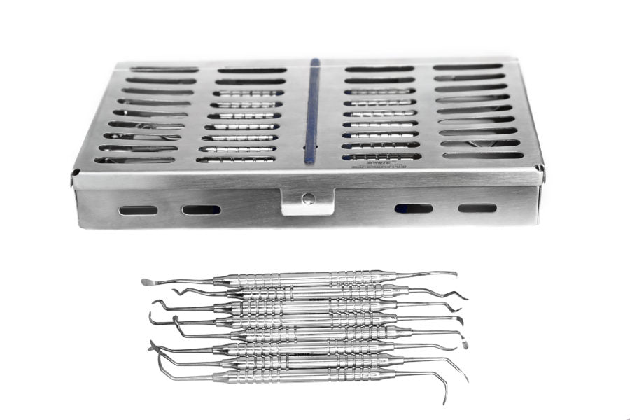 Sinus Lifting Instruments kit 8-Pcs Set-SS WHITE