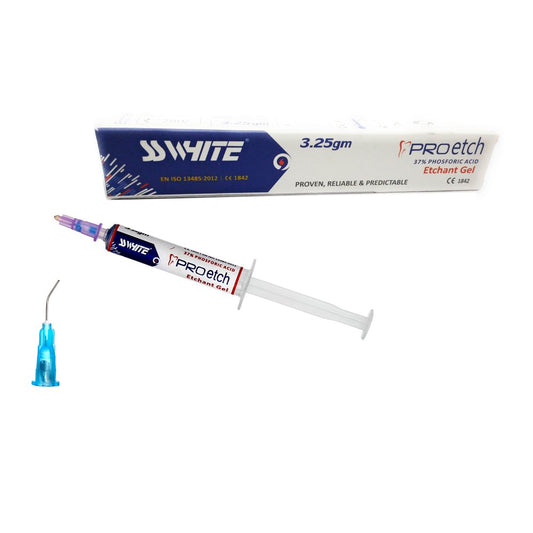 SS WHITE - Dental Etchant Gel, Etching Gel - 3.25 Gram
