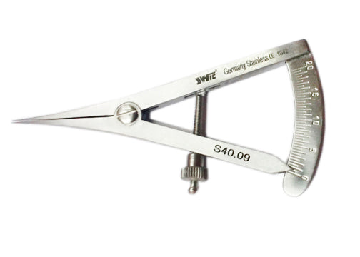 Castroveijo  Caliper 20mm (9cm) -SS WHITE