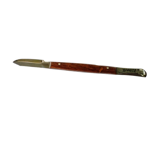 Wax Knife  Less Mann 13cm S61.03 -SS WHITE