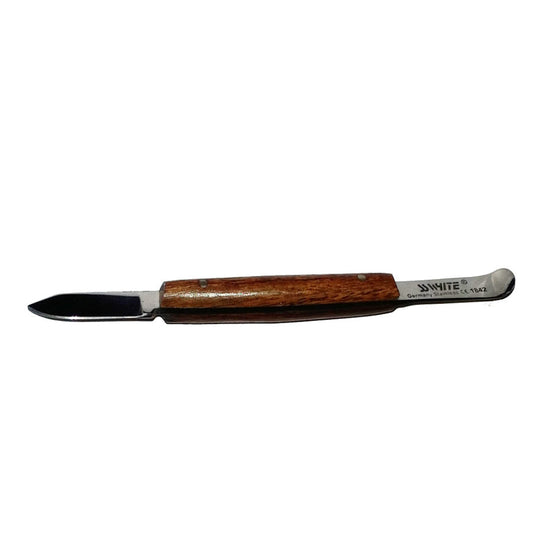 Wax Knife Fahnenstock 13cm  S61.01 - SS WHITE