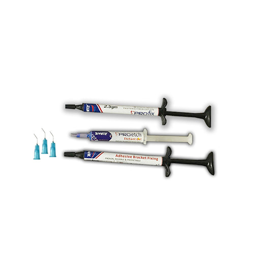 Adhesive Bracket Fixing with Fluorine -SS WHITE