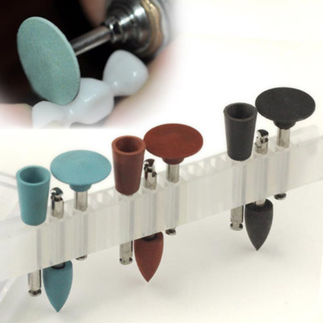 SS WHITE - Amalgam Polishing Kit  RA/CA Of 9  Pieces