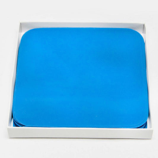SS WHITE - Dental Rubber Dam Sheets,Rubber Dam Natural Latex Rubber, (Medium, Blue)