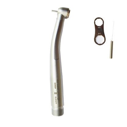 SS WHITE – Dental Air Turbine Handpiece Super Torque Push Button, Ceramic Cartridge,Ball Bearing, Airotor Handpiece Eled -Ecoline