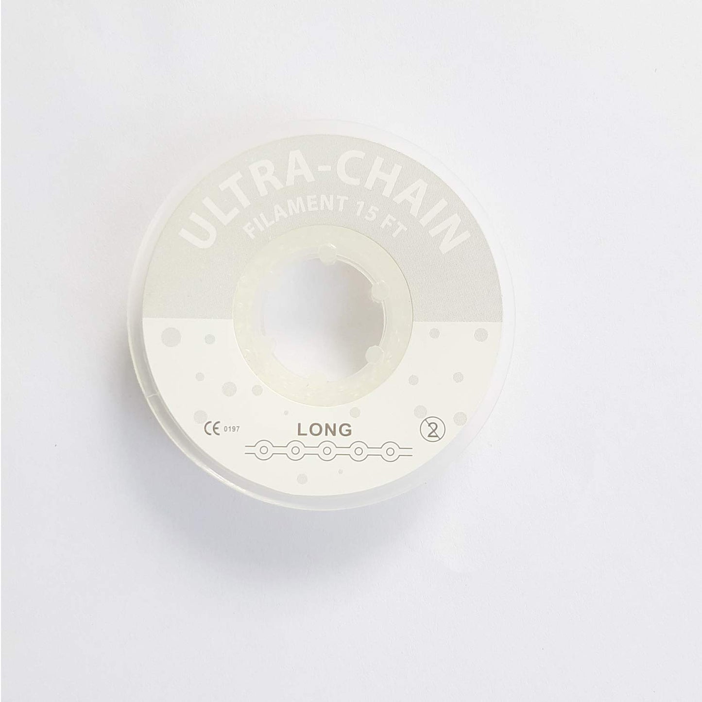 SS WHITE- Dental Clear Orthodontic Power chain -Continuos , Long , Short  (15ft)