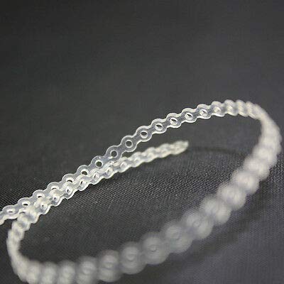 SS WHITE- Dental Clear Orthodontic Power chain -Continuos , Long , Short  (15ft) - Long
